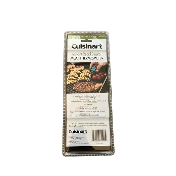 Cuisinart Instant Red Digital Meat Thermometer 5” Probe Cover - Picture 4 of 6